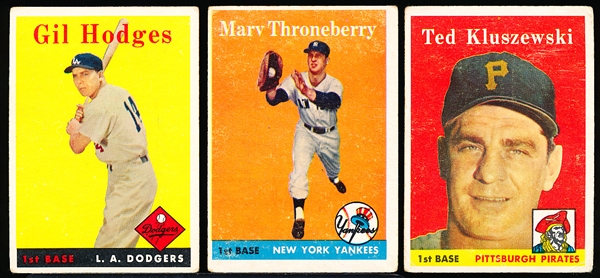 1958 Topps Bb- 6 Diff