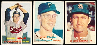 1957 Topps Bb- 20 Diff