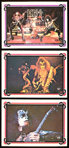 1978 Donruss “KISS” Non-Sports- 1 Series 2 Near Set of 65/66 Cards