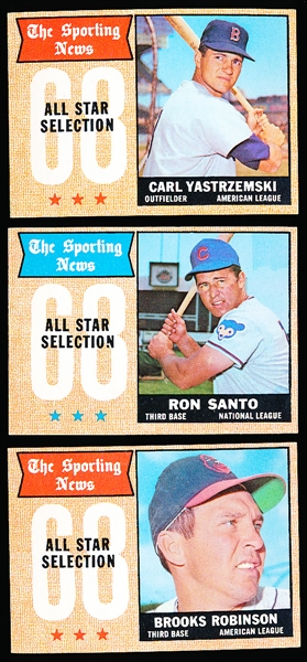 1968 Topps Bb- 7 Diff