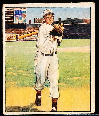 1950 Bowman Bb- #19 Roy Sievers, Browns- Low#