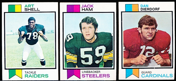 1973 T Fb- 3 Rookies