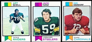 1973 T Fb- 3 Rookies