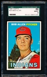 1967 Topps Baseball- #24 Bob Allen, Indians- SGC 88 (Nm/Mt 8)