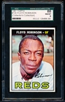 1967 Topps Baseball- #120 Floyd Robinson, Reds- SGC 88 (Nm/Mt 8)
