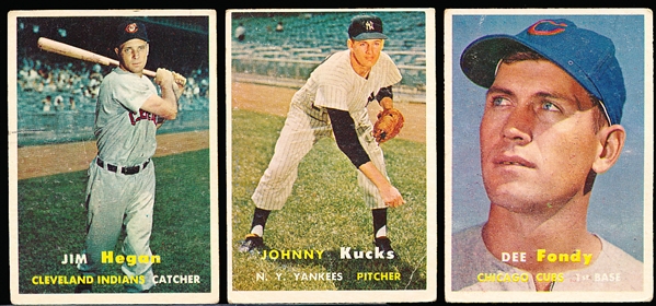 1957 Topps Bb- 11 Diff