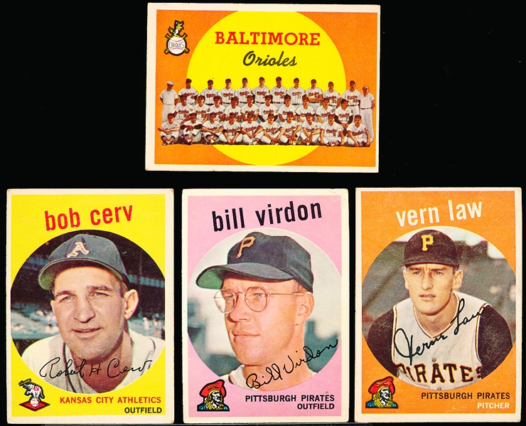 1959 Topps Bb- 27 Diff