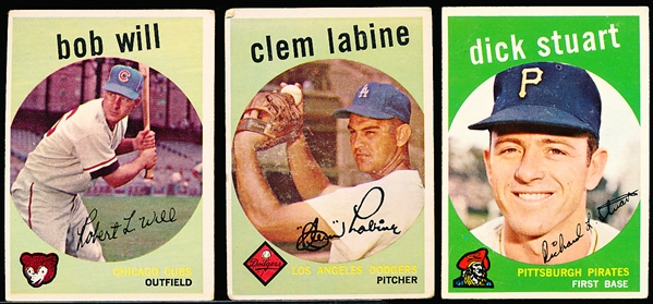 1959 Topps Bb- 22 Diff