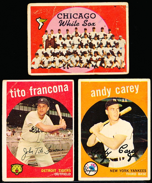 1959 Topps Bb- 40 Diff