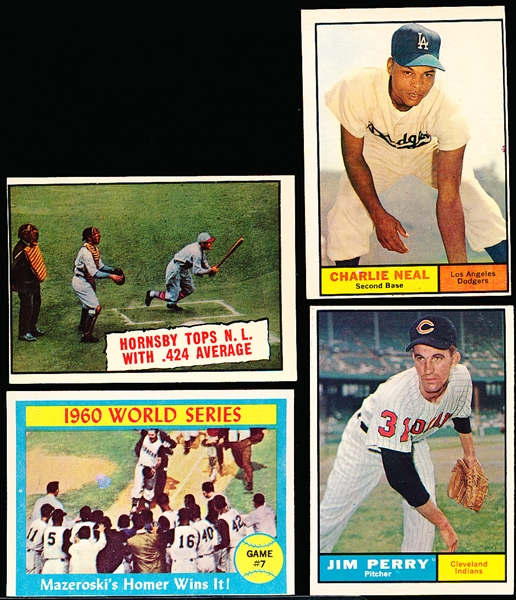 1961 Topps Bb- 20 Diff