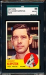 1963 Topps Baseball- #571 Johnny Klippstein, Phillies- SGC 88 (Nm-Mt 8)