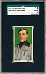 1910 T206 Baseball- Hinchman, Toledo- CYCLE 350 Back- SGC 10 (Poor 1)