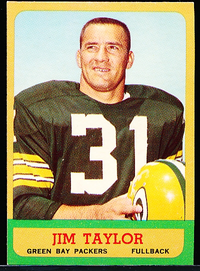 1963 Topps Fb- #87 Jim Taylor, Packers