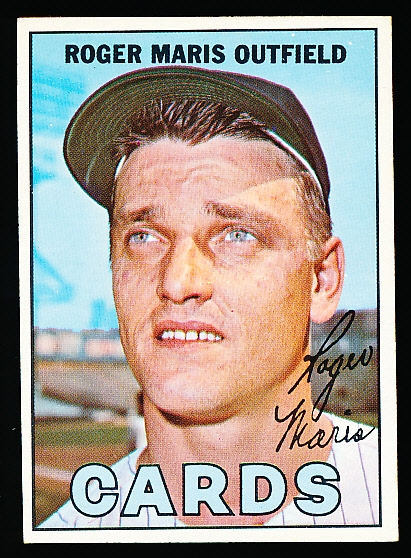 1967 Topps Bb- #45 Roger Maris, Cards