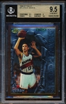 1996-97 Finest Basketball- #75 Steve Nash- Beckett Gem Mint 9.5