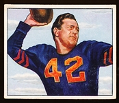 1950 Bowman Fb- #27 Sid Luckman, Bears