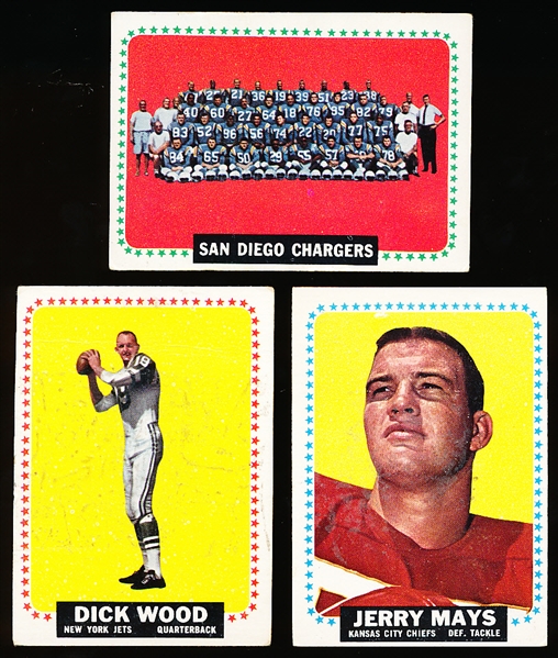 1964 Topps Fb- 16 Diff