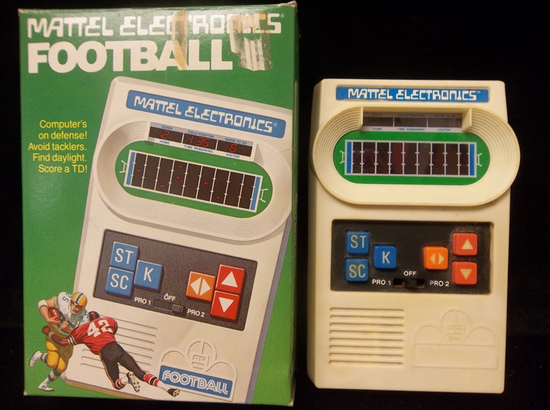 1977 Mattel Electronics Football Game