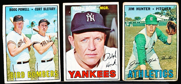 1967 T Bb- 11 Cards