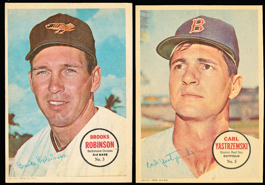 1967 Topps Baseball Posters- 13 Asst
