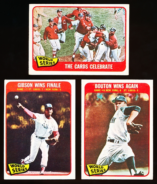 1965 Topps Baseball- World Series Set of 8 (#132-139)