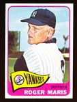 1965 Topps Baseball- #155 Roger Maris, Yankees