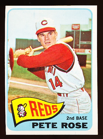 1965 Topps Baseball- #207 Pete Rose, Reds