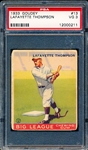 1933 Goudey Baseball- #13 Lafayette Thompson, Brooklyn Dodgers- PSA Vg 3