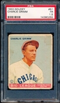 1933 Goudey Baseball- #51 Charlie Grimm, Cubs- PSA Fair 1.5