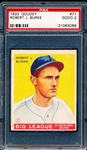 1933 Goudey Baseball- #71 Robert J. Burke, Washington- PSA Good 2