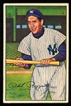 1952 Bowman Baseball- #52 Phil Rizzuto, Yankees
