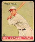1933 Goudey Baseball- #49 Frank Frisch, Cardinals
