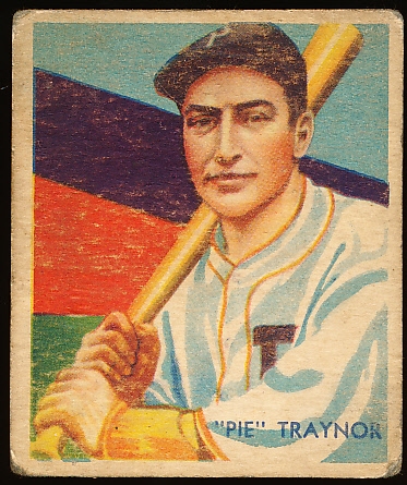 1934-36 Diamond Stars Baseball- #27 Pie Traynor, Pirates