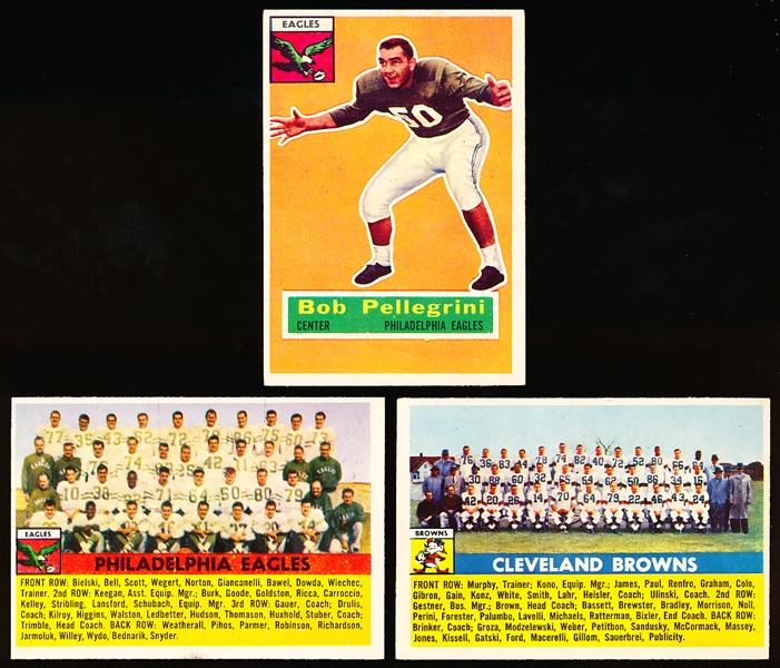 1956 Topps Football- 9 Diff