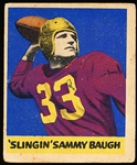1949 Leaf Football- #26 Sammy Baugh, Redskins