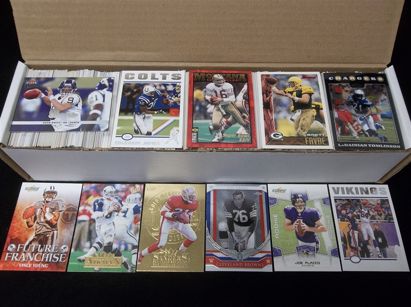 Football Star Card Lot- 700 Cards