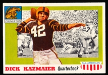 1955 Topps Fb All American- #23 Dick Kazmaier, Princeton
