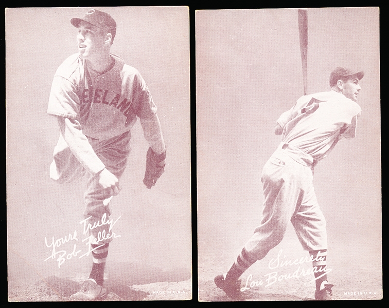 1939-46 Saluation Baseball Exhibits- 4 Diff