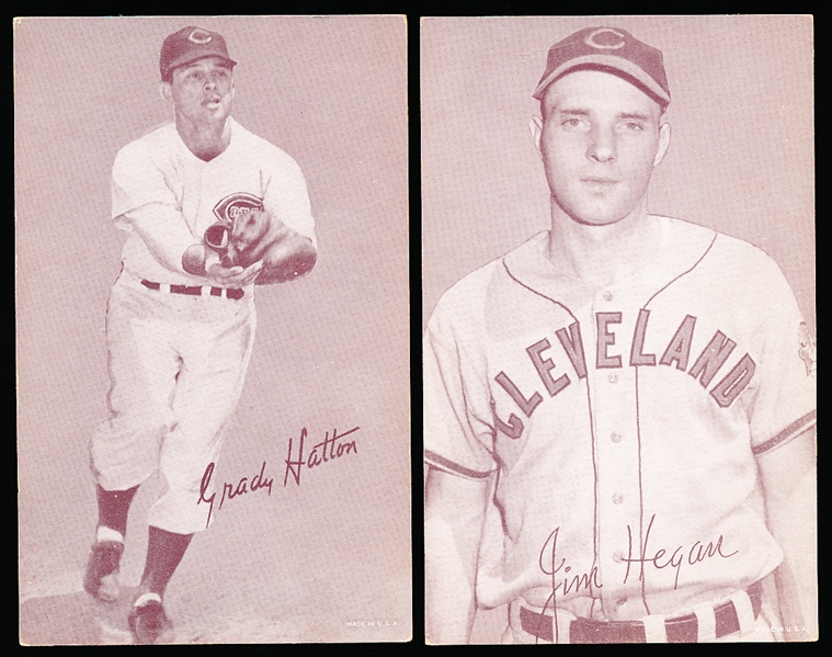 1947-66 Baseball Exhibits- 4 Diff