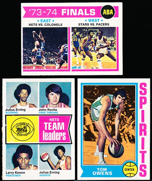 1974-75 Topps Bskbl.- 20 Diff. Cards