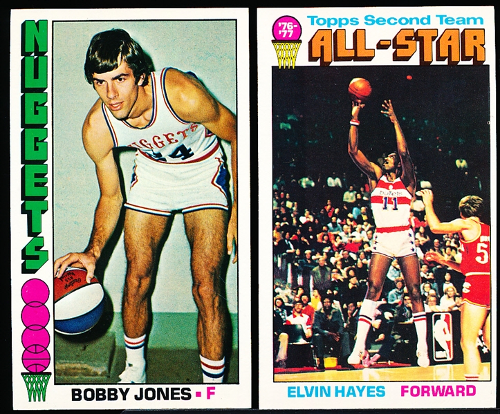 1976-77 Topps Bskbl.- 25 Diff. Cards