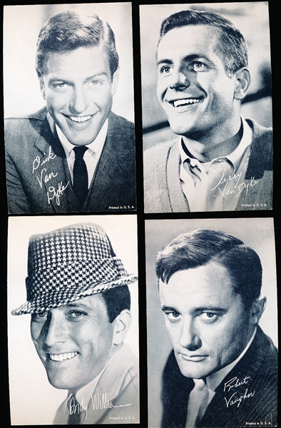 1950’s-60’s Exhibit Actors- 4 Diff.