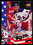 1995 Signature Rookies 1980 U. S. Olympic Team Hockey “Miracle on Ice Autograph” #1 Bill Baker