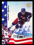 1995 Signature Rookies 1980 U. S. Olympic Team Hockey “Miracle on Ice Autograph” #14 John Harrington