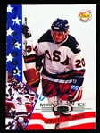1995 Signature Rookies 1980 U. S. Olympic Team Hockey “Miracle on Ice Autograph” #34 Bob Suter