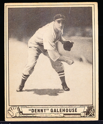 1940 Playball Bb- Hi#- #198 Galehouse, Boston Red Sox