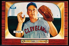 1955 Bowman Bb- #197 Ralph Kiner, Cleveland