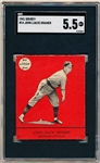 1941 Goudey Baseball- #14 Jack Kramer, Browns- SGC 5.5 (Ex+)- Red Color