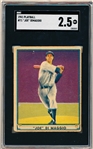 1941 Playball Baseball- #71 Joe DiMaggio, Yankees- SGC 2.5 (Good +)- Hi#