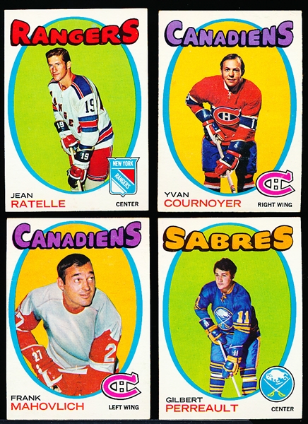 1971-72 Topps Hockey- 4 Stars